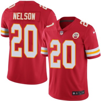 Men's Kansas City Chiefs #20 Steven Nelson Red Vapor Untouchable Limited Stitched NFL Jersey Men's Kansas City Chiefs #20 Steven Nelson Red Vapor Untouchable Limited Stitched NFL Jersey