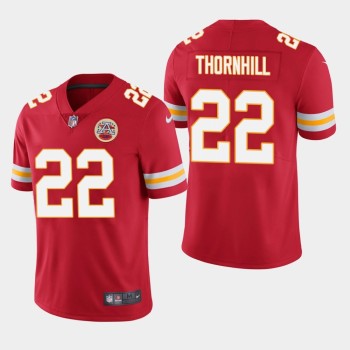 Men's Kansas City Chiefs #22 Juan Thornhill Red Vapor Untouchable Limited Stitched NFL Jersey Men's Kansas City Chiefs #22 Juan Thornhill Red Vapor Untouchable Limited Stitched NFL Jersey