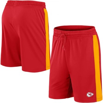 Men's Kansas City Chiefs Red Performance Shorts Men's Kansas City Chiefs Red Performance Shorts