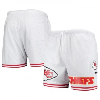 Men's Kansas City Chiefs White Shorts Men's Kansas City Chiefs White Shorts