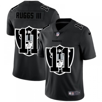 Men's Las Vegas Raiders #11 Henry Ruggs III 2020 Black Shadow Logo Limited Stitched Jersey Men's Las Vegas Raiders #11 Henry Ruggs III 2020 Black Shadow Logo Limited Stitched Jersey