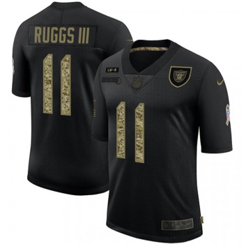 Men's Las Vegas Raiders #11 Henry Ruggs III Black Camo Salute To Service Limited Stitched Jersey Men's Las Vegas Raiders #11 Henry Ruggs III Black Camo Salute To Service Limited Stitched Jersey