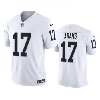 Men's Las Vegas Raiders #17 Davante Adams White 2023 F.U.S.E Vapor Untouchable Stitched Football Jersey Men's Las Vegas Raiders #17 Davante Adams White 2023 F.U.S.E Vapor Untouchable Stitched Football Jersey