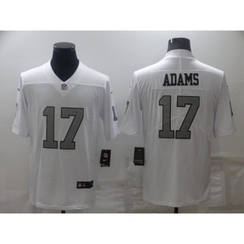 Men's Las Vegas Raiders #17 Davante Adams White Color Rush Limited Stitched Jersey Men's Las Vegas Raiders #17 Davante Adams White Color Rush Limited Stitched Jersey