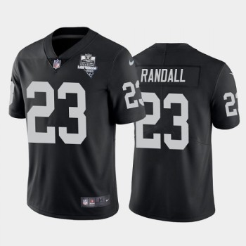 Men's Las Vegas Raiders #23 Damarious Randall Black 2020 Inaugural Season Vapor Limited Stitched Jersey Men's Las Vegas Raiders #23 Damarious Randall Black 2020 Inaugural Season Vapor Limited Stitched Jersey