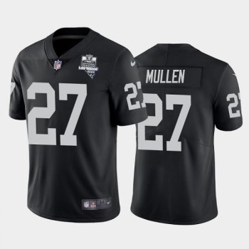 Men's Las Vegas Raiders #27 Trayvon Mullen Black 2020 Inaugural Season Vapor Limited Stitched Jersey Men's Las Vegas Raiders #27 Trayvon Mullen Black 2020 Inaugural Season Vapor Limited Stitched Jersey