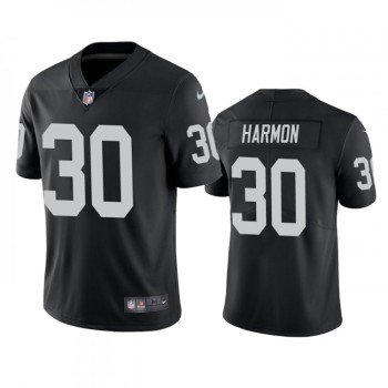 Men's Las Vegas Raiders #30 Duron Harmon Black Vapor Untouchable Limited Stitched Jersey Men's Las Vegas Raiders #30 Duron Harmon Black Vapor Untouchable Limited Stitched Jersey