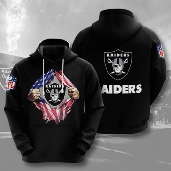Men's Las Vegas Raiders Black 3D Trending T-Shirt Hoodie Men's Las Vegas Raiders Black 3D Trending T-Shirt Hoodie