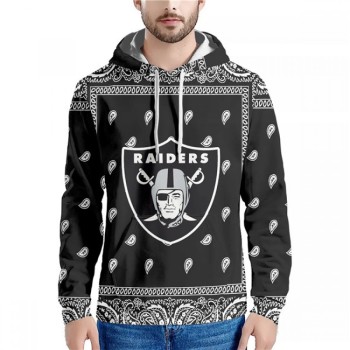 Men's Las Vegas Raiders Black Pullover Hoodie Men's Las Vegas Raiders Black Pullover Hoodie