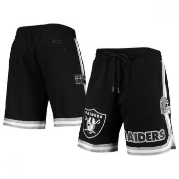 Men's Las Vegas Raiders Black Shorts Men's Las Vegas Raiders Black Shorts