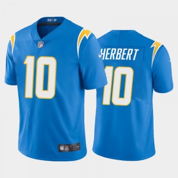 Men's Los Angeles Chargers #10 Justin Herbert 2020 Blue Vapor Untouchable Limited Stitched NFL Jersey Men's Los Angeles Chargers #10 Justin Herbert 2020 Blue Vapor Untouchable Limited Stitched NFL Jersey