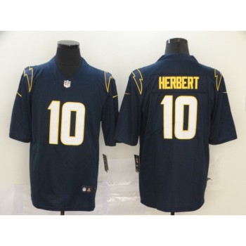 Men's Los Angeles Chargers #10 Justin Herbert 2020 Navy Vapor Untouchable Limited Stitched NFL Jersey Men's Los Angeles Chargers #10 Justin Herbert 2020 Navy Vapor Untouchable Limited Stitched NFL Jersey
