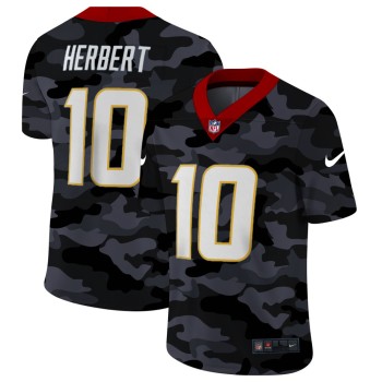 Men's Los Angeles Chargers #10 Justin Herbert Camo Limited Stitched Jersey Men's Los Angeles Chargers #10 Justin Herbert Camo Limited Stitched Jersey