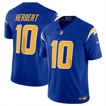 Men's Los Angeles Chargers #10 Justin Herbert Royal 2023 F.U.S.E. Vapor Untouchable Limited Stitched Jersey Men's Los Angeles Chargers #10 Justin Herbert Royal 2023 F.U.S.E. Vapor Untouchable Limited Stitched Jersey