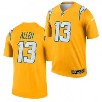 Men's Los Angeles Chargers #13 Keenan Allen Gold Inverted Legend Stitched Football Jersey Men's Los Angeles Chargers #13 Keenan Allen Gold Inverted Legend Stitched Football Jersey