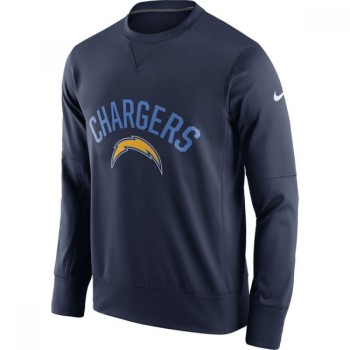 Men's Los Angeles Chargers 2019 Navy Blue Sideline Circuit Performance Sweatshirt Men's Los Angeles Chargers 2019 Navy Blue Sideline Circuit Performance Sweatshirt