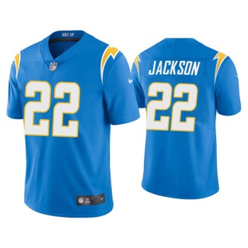 Men's Los Angeles Chargers #22 Justin Jackson 2020 Blue Vapor Untouchable Limited Stitched Jersey Men's Los Angeles Chargers #22 Justin Jackson 2020 Blue Vapor Untouchable Limited Stitched Jersey