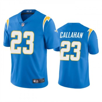 Men's Los Angeles Chargers #23 Bryce Callahan Blue Vapor Untouchable Limited Stitched Jersey Men's Los Angeles Chargers #23 Bryce Callahan Blue Vapor Untouchable Limited Stitched Jersey
