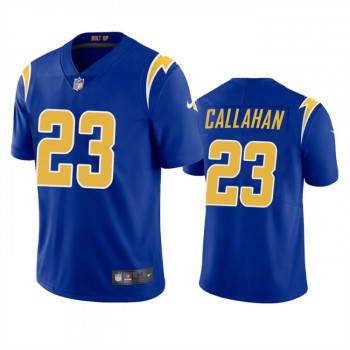 Men's Los Angeles Chargers #23 Bryce Callahan Royal Vapor Untouchable Limited Stitched Jersey Men's Los Angeles Chargers #23 Bryce Callahan Royal Vapor Untouchable Limited Stitched Jersey
