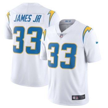 Men's Los Angeles Chargers #33 Derwin James JR 2020 White Stitched NFL Jersey Men's Los Angeles Chargers #33 Derwin James JR 2020 White Stitched NFL Jersey
