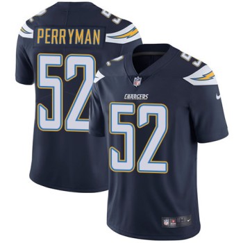 Men's Los Angeles Chargers #52 Denzel Perryman Navy Blue Vapor Untouchable Limited Stitched NFL Jersey Men's Los Angeles Chargers #52 Denzel Perryman Navy Blue Vapor Untouchable Limited Stitched NFL Jersey