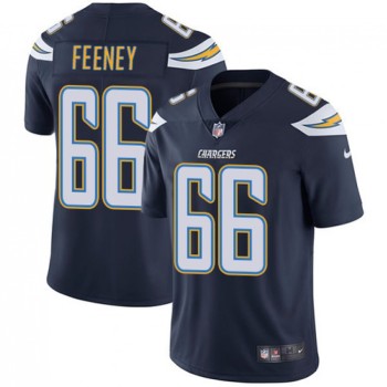 Men's Los Angeles Chargers #66 Dan Feeney Navy Blue Vapor Untouchable Limited Stitched NFL Jersey Men's Los Angeles Chargers #66 Dan Feeney Navy Blue Vapor Untouchable Limited Stitched NFL Jersey
