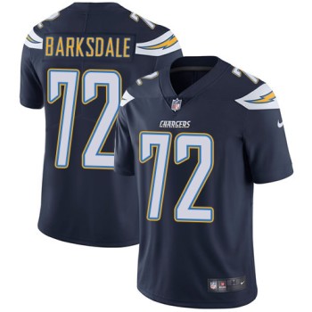 Men's Los Angeles Chargers #72 Joe Barksdale Navy Blue Vapor Untouchable Limited Stitched NFL Jersey Men's Los Angeles Chargers #72 Joe Barksdale Navy Blue Vapor Untouchable Limited Stitched NFL Jersey