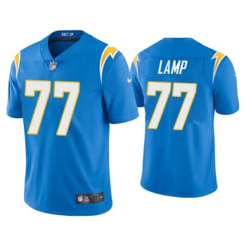 Men's Los Angeles Chargers #77 Forrest Lamp 2020 Blue Vapor Untouchable Limited Stitched Jersey Men's Los Angeles Chargers #77 Forrest Lamp 2020 Blue Vapor Untouchable Limited Stitched Jersey