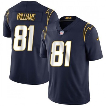 Men's Los Angeles Chargers #81 Mike Williams Navy Vapor Untouchable Limited Stitched Jersey Men's Los Angeles Chargers #81 Mike Williams Navy Vapor Untouchable Limited Stitched Jersey