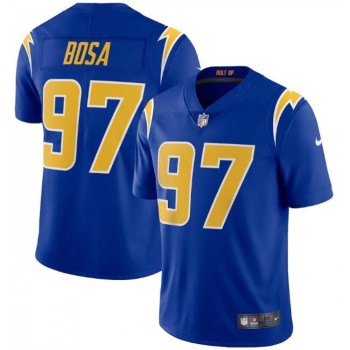 Men's Los Angeles Chargers #97 Joey Bosa 2020 Royal Vapor Untouchable Limited Stitched NFL Jersey Men's Los Angeles Chargers #97 Joey Bosa 2020 Royal Vapor Untouchable Limited Stitched NFL Jersey