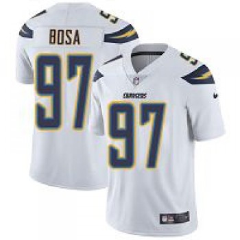 Men's Los Angeles Chargers #97 Joey Bosa White Vapor Untouchable Limited Stitched NFL Jersey Men's Los Angeles Chargers #97 Joey Bosa White Vapor Untouchable Limited Stitched NFL Jersey