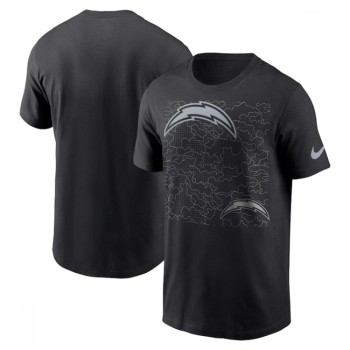 Men's Los Angeles Chargers Black T-Shirt Men's Los Angeles Chargers Black T-Shirt