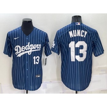 Men's Los Angeles Dodgers #13 Max Muncy Navy Cool Base Stitched Baseball Jersey Men's Los Angeles Dodgers #13 Max Muncy Navy Cool Base Stitched Baseball Jersey