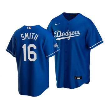 Men's Los Angeles Dodgers #16 Will Smith Blue 2020 World Series Champions Home Patch Stitched Jersey Men's Los Angeles Dodgers #16 Will Smith Blue 2020 World Series Champions Home Patch Stitched Jersey