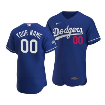 Youth Los Angeles Dodgers Royal 2020 World Series Champions Home Patch Flex Base Custom Jersey Youth Los Angeles Dodgers Royal 2020 World Series Champions Home Patch Flex Base Custom Jersey