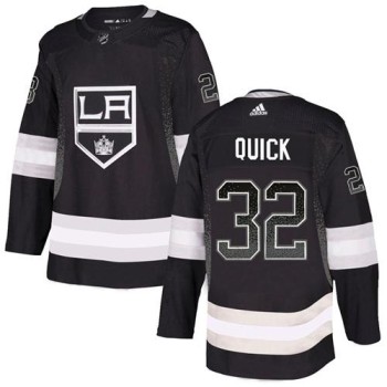 Men's Los Angeles Kings #32 Jonathan Quick Black Drift Fashion Stitched NHL Jersey Men's Los Angeles Kings #32 Jonathan Quick Black Drift Fashion Stitched NHL Jersey