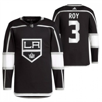 Men's Los Angeles Kings #3 Matt Roy Black Stitched Jersey Men's Los Angeles Kings #3 Matt Roy Black Stitched Jersey