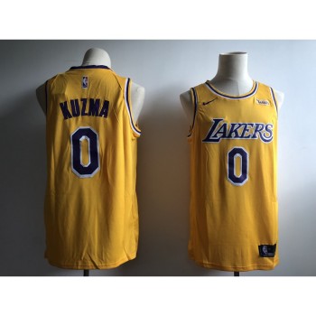 Men's Los Angeles Lakers #0 Kyle Kuzma New Gold Wish Stitched NBA Jersey Men's Los Angeles Lakers #0 Kyle Kuzma New Gold Wish Stitched NBA Jersey