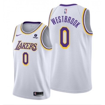 Men's Los Angeles Lakers #0 Russell Westbrook  Men's Los Angeles Lakers #0 Russell Westbrook
