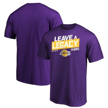 Men's Los Angeles Lakers 2020 Purple Playoffs Bound ISO Slogan T-Shirt Men's Los Angeles Lakers 2020 Purple Playoffs Bound ISO Slogan T-Shirt