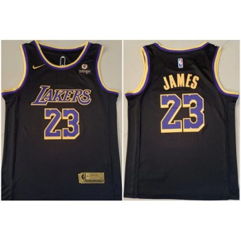 Men's Los Angeles Lakers #23 LeBron James  Men's Los Angeles Lakers #23 LeBron James