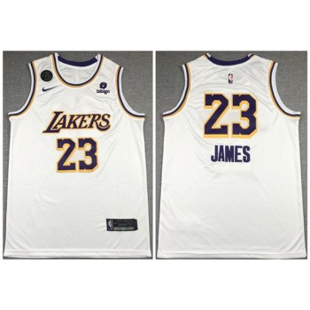 Men's Los Angeles Lakers #23 LeBron James  Men's Los Angeles Lakers #23 LeBron James