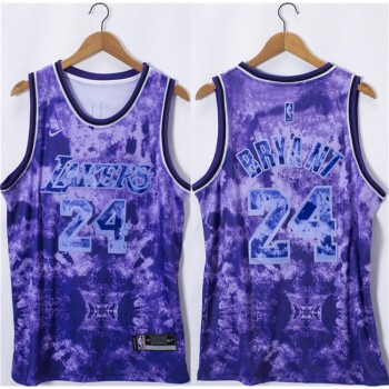 Men's Los Angeles Lakers #24 Kobe Bryant 2023 Purple Stitched Basketball Jersey Men's Los Angeles Lakers #24 Kobe Bryant 2023 Purple Stitched Basketball Jersey
