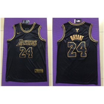 Men's Los Angeles Lakers #24 Kobe Bryant Black Gold Stitched NBA Jersey Men's Los Angeles Lakers #24 Kobe Bryant Black Gold Stitched NBA Jersey