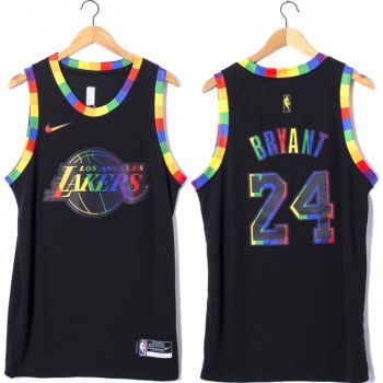 Men's Los Angeles Lakers #24 Kobe Bryant Black Stitched Basketball Jersey Men's Los Angeles Lakers #24 Kobe Bryant Black Stitched Basketball Jersey