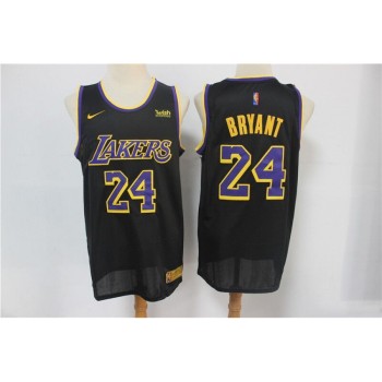 Men's Los Angeles Lakers #24 Kobe Bryant Black Stitched NBA Jersey Men's Los Angeles Lakers #24 Kobe Bryant Black Stitched NBA Jersey