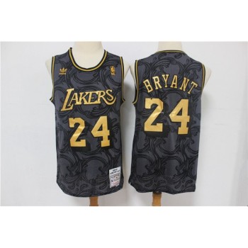 Men's Los Angeles Lakers #24 Kobe Bryant Black Stitched NBA Jersey Men's Los Angeles Lakers #24 Kobe Bryant Black Stitched NBA Jersey