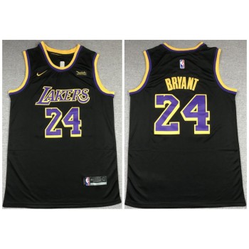 Men's Los Angeles Lakers #24 Kobe Bryant Black Stitched NBA Jersey Men's Los Angeles Lakers #24 Kobe Bryant Black Stitched NBA Jersey