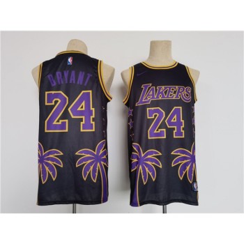 Men's Los Angeles Lakers #24 Kobe Bryant Black Throwback basketball Jersey Men's Los Angeles Lakers #24 Kobe Bryant Black Throwback basketball Jersey