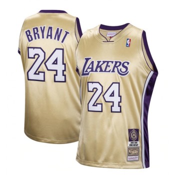 Men's Los Angeles Lakers #24 Kobe Bryant Gold Stitched Jersey Men's Los Angeles Lakers #24 Kobe Bryant Gold Stitched Jersey